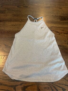 Nike Gray Heather Racerback Tank Top